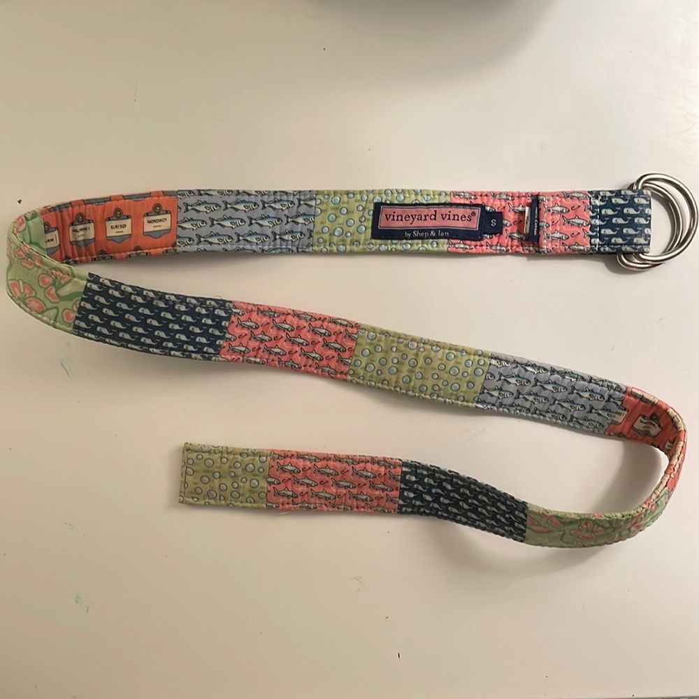 Vineyard vines women’s patchwork belt